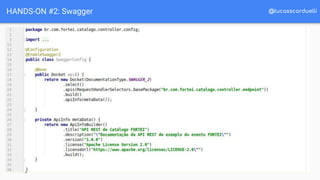 @lucasscarduelliHANDS-ON #2: Swagger
 