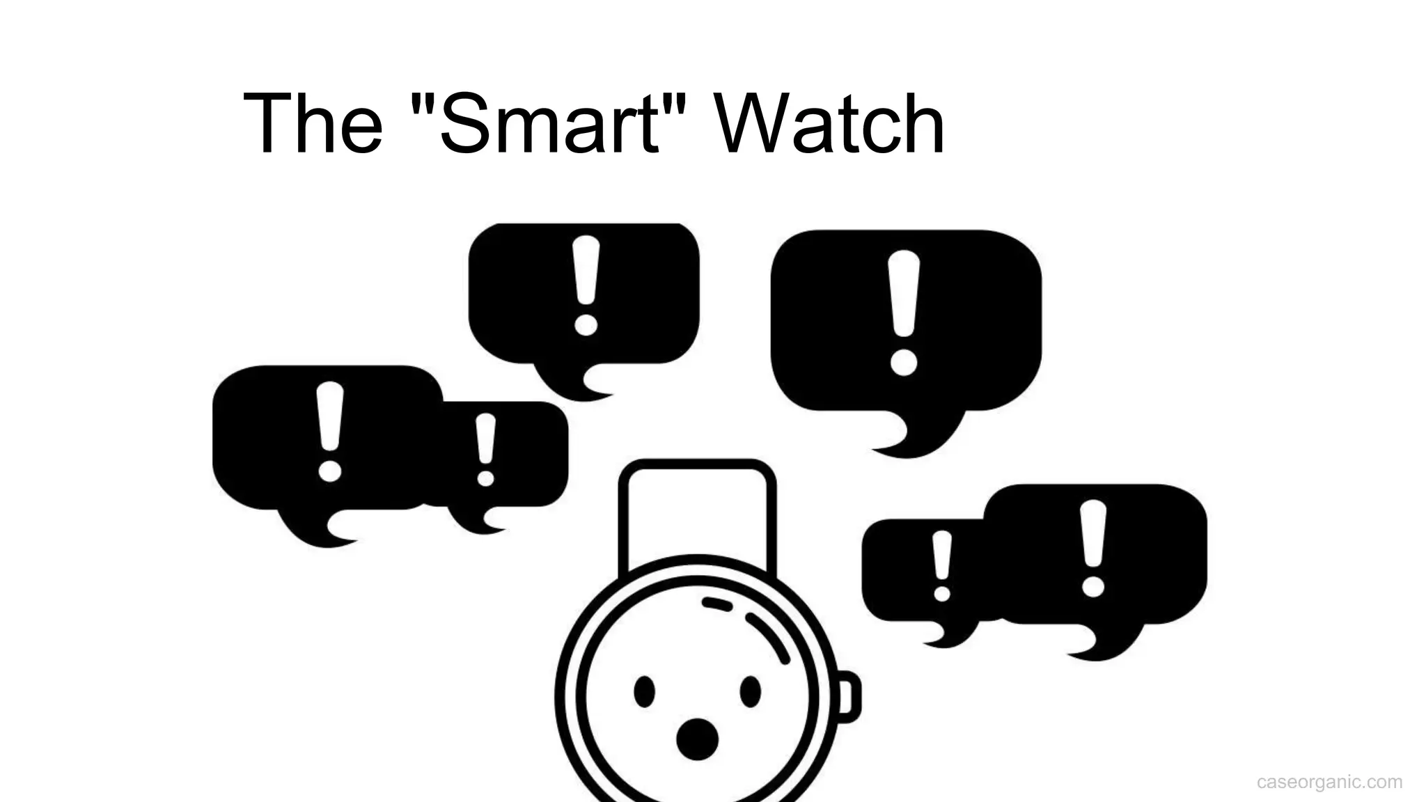 caseorganic.com
The "Smart" Watch
 