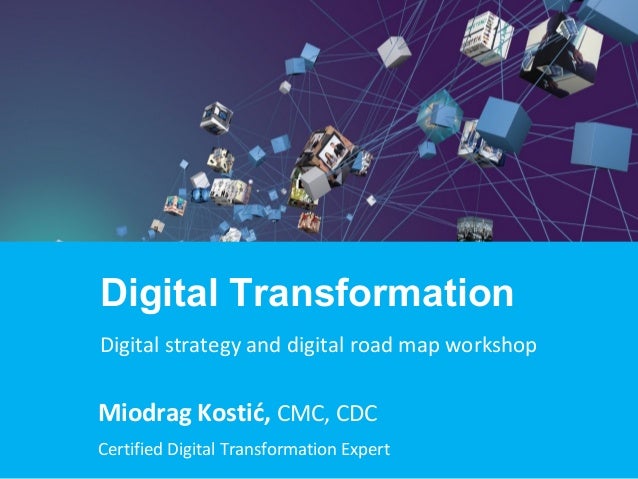 Workshop Digital Transformation Strategy Digital Road Map Training