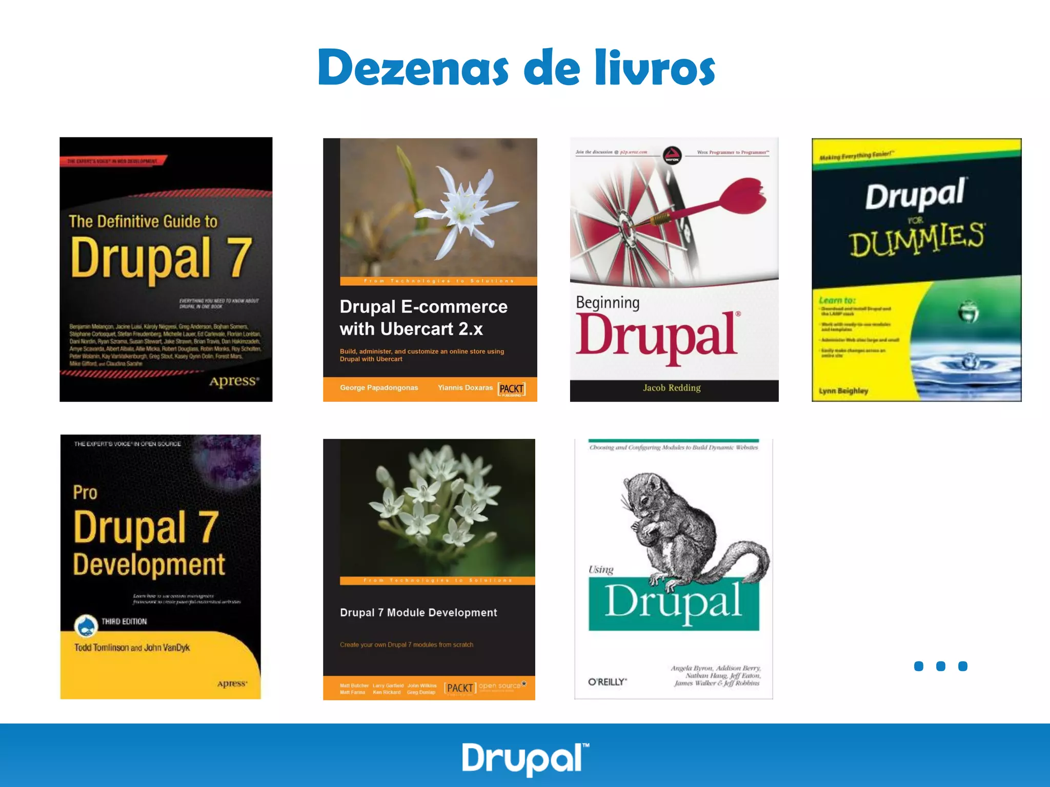 Dezenas de livros




                    ...
 