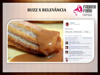 BUZZ X RELEVÂNCIA
 