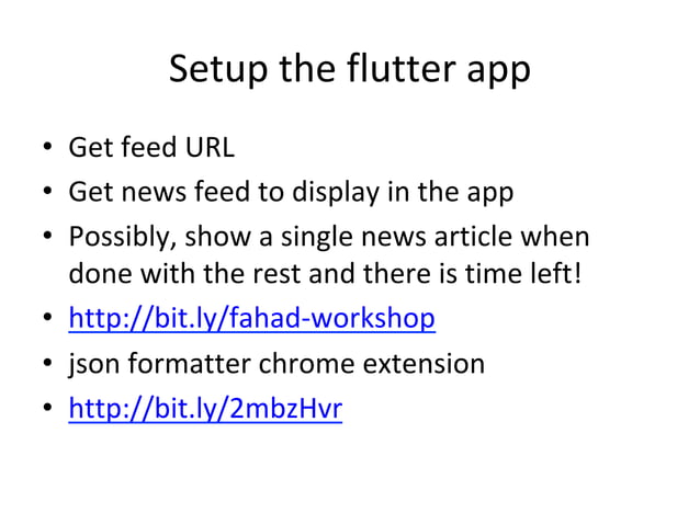 Flutter For Web: An Intro | PPT