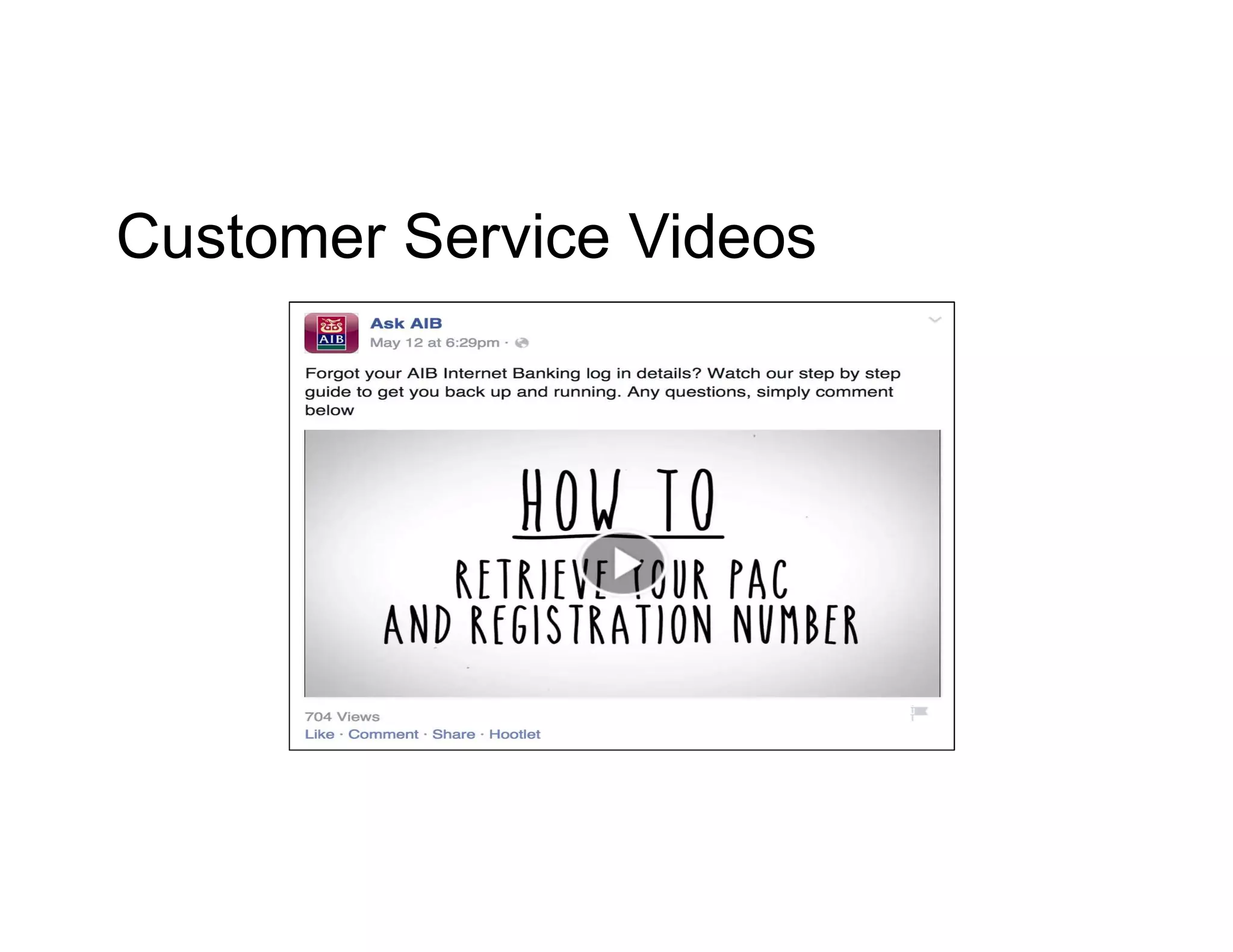Customer Service Videos
 