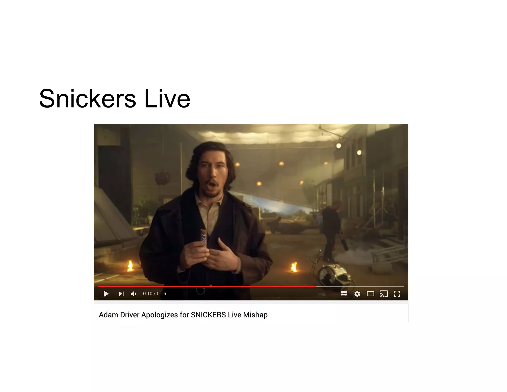 Snickers Live
 