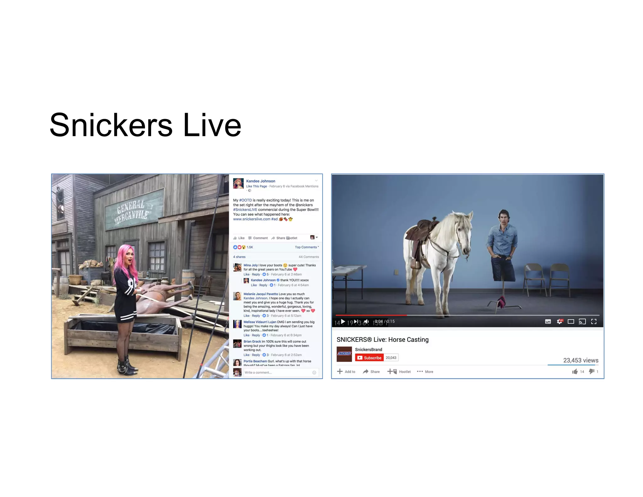 Snickers Live
 