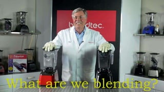 [
5CC-BY 4.0
What are we blending?
 