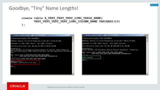 © Copyright 2018
ORACLE DATABASE 18C
 