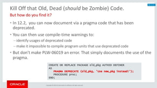 © Copyright 2018
ORACLE DATABASE 18C
 