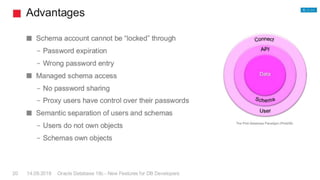 © Copyright 2018
ORACLE DATABASE 18C
 