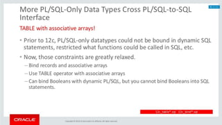 © Copyright 2018
ORACLE DATABASE 18C
 