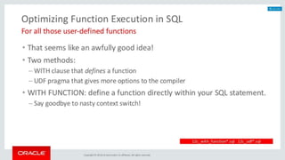 © Copyright 2018
ORACLE DATABASE 18C
 