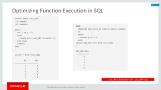 © Copyright 2018
ORACLE DATABASE 18C
 