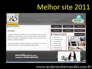 Melhor site 2011
 