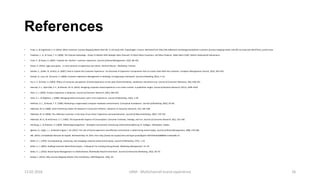 References
• Fraas, S., & Engemand, S. K. (2014). When Customer Journey Mapping Meets Real Life. In UX Camp CPH. Copenhagen: Creuna. Retrieved from http://de.slideshare.net/skengemand/when-customer-journey-mapping-meets-real-life-ux-camp-cph-2014?from_action=save
• Friedman, L. G., & Furey, T. R. (2000). The Channel Advantage - Going To Market With Multiple Sales Channels To Reach More Customers, Sell More Products, Make More Profit. Oxford: Butterworth-Heinemann.
• Frow, P., & Payne, A. (2007). Towards the “perfect” customer experience. Journal of Brand Management, 15(2), 89–101.
• Gasull, E. (2014). Jugar para ganar - o como dominar la experiencia del cliente. Harvard Deusto - Marketing Y Ventas.
• Gentile, C., Spiller, N., & Noci, G. (2007). How to Sustain the Customer Experience:: An Overview of Experience Components that Co-create Value With the Customer. European Management Journal, 25(5), 395–410.
• Grewal, D., Levy, M., & Kumar, V. (2009). Customer Experience Management in Retailing: An Organizing Framework. Journal of Retailing, 85(1), 1–14.
• Ha, H.-Y., & Perks, H. (2005). Effects of consumer perceptions of brand experience on the web: Brand familiarity, satisfaction and brand trust. Journal of Consumer Behaviour, 4(6), 438–452.
• Hamzah, Z. L., Syed Alwi, S. F., & Othman, M. N. (2014). Designing corporate brand experience in an online context: A qualitative insight. Journal of Business Research, 67(11), 2299–2310.
• Hoch, S. J. (2002). Product Experience Is Seductive. Journal of Consumer Research, 29(3), 448–454.
• Hoch, S. J., & Deighton, J. (1989). Managing What Consumers Learn From Experience. Journal of Marketing, 53(2), 1–20.
• Hoffman, D. L., & Novak, T. P. (1996). Marketing in hypermedia computer-mediated environments: Conceptual foundations. Journal of Marketing, 60(3), 50–68.
• Holbrook, M. B. (1980). Some Preliminary Notes On Research In Consumer Esthetics. Advances in Consumer Research, 7(1), 104–108.
• Holbrook, M. B. (2000). The millennial consumer in the texts of our times: Experience and entertainment. Journal of Macromarketing, 20(2), 178–192.
• Holbrook, M. B., & Hirschman, E. C. (1982). The Experiential Aspects of Consumption: Consumer Fantasies, Feelings, and Fun. Journal of Consumer Research, 9(2), 132–140.
• Homburg, C., & Krohmer, H. (2009). Marketingmanagement - Strategien-Instrumente-Umsetzung-Unternehmensführung (3. Auflage.). Wiesbaden: Gabler.
• Iglesias, O., Singh, J. J., & Batista-Foguet, J. M. (2011). The role of brand experience and affective commitment in determining brand loyalty. Journal of Brand Management, 18(8), 570–582.
• INE. (2015). Contabilidad Nacional de España. Retrieved May 19, 2015, from http://www.ine.es/jaxi/menu.do?type=pcaxis&path=%2Ft35%2Fp008&file=inebase&L=0
• Keller, K. L. (1993). Conceptualizing, measuring, and managing customer-based brand equity. Journal of Marketing, 57(1), 1–22.
• Keller, K. L. (2001). Building Customer-Based Brand Equity - A Blueprint For Creating Strong Brands. Marketing Management, 15–19.
• Keller, K. L. (2010). Brand Equity Management in a Multichannel, Multimedia Retail Environment. Journal of Interactive Marketing, 24(2), 58–70.
• Kolsky, E. (2015). Why Journey Mapping Wastes Time and Money. CRM Magazine, 19(4), 36.
12.02.2016 UAM - Multichannel brand experience 16
 