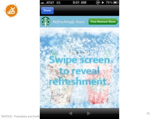 75
"NOTICE: Proprietary and Confidential
 