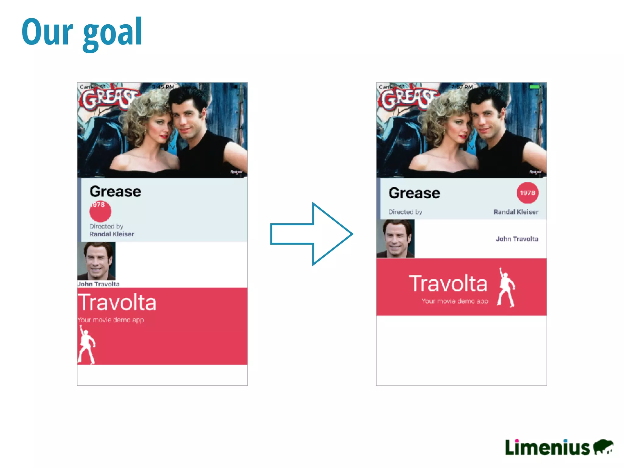 Our goal
 