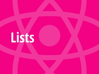 Lists
 