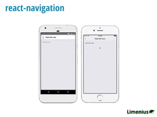 react-navigation
 