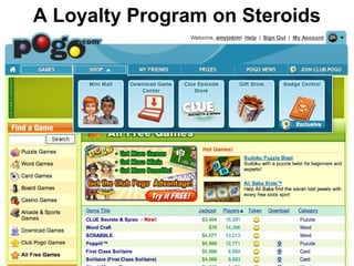 A Loyalty Program on Steroids
 