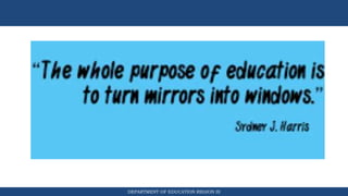 DEPARTMENT OF EDUCATION REGION III
 