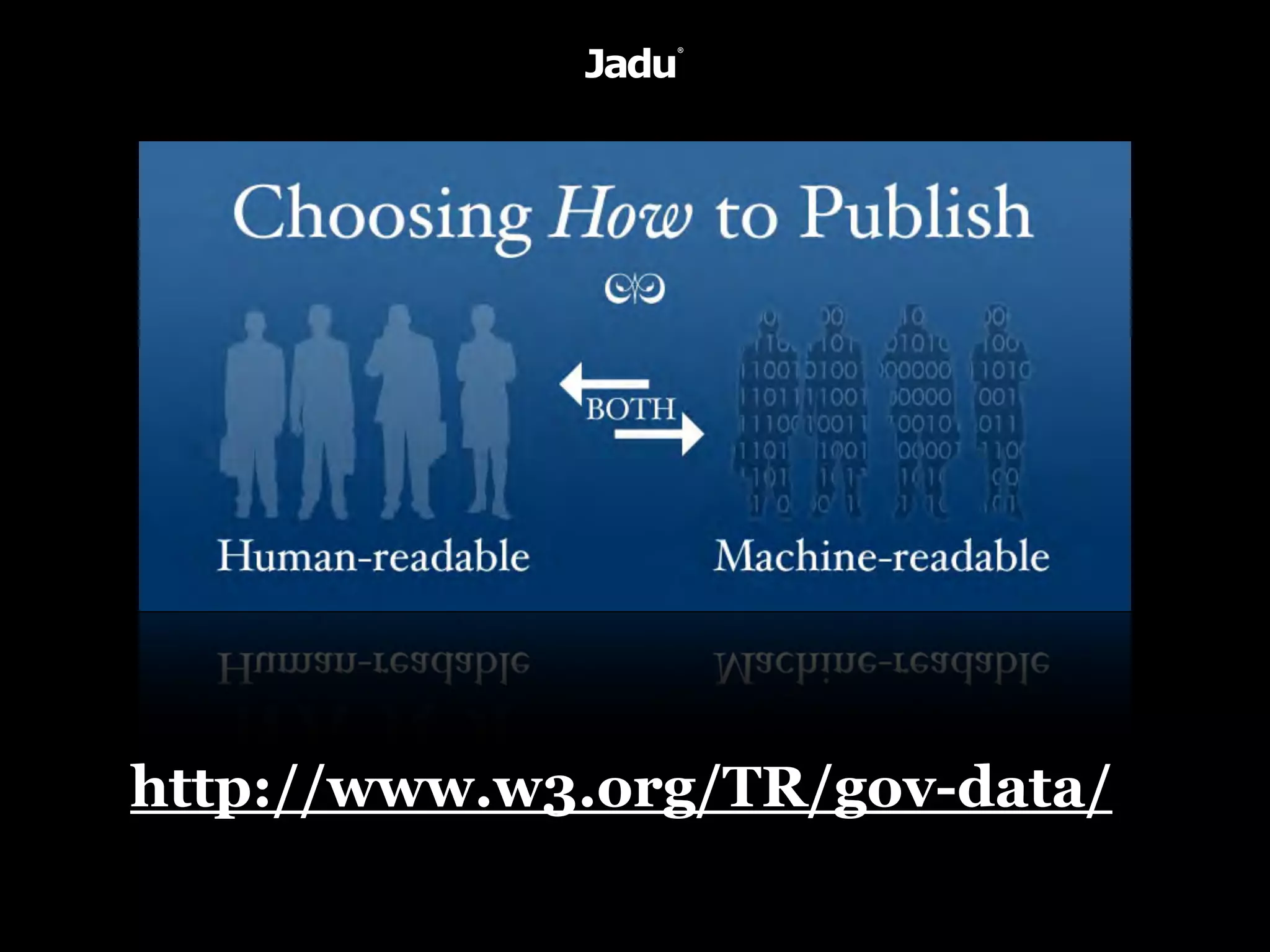 http://www.w3.org/TR/gov-data/
 