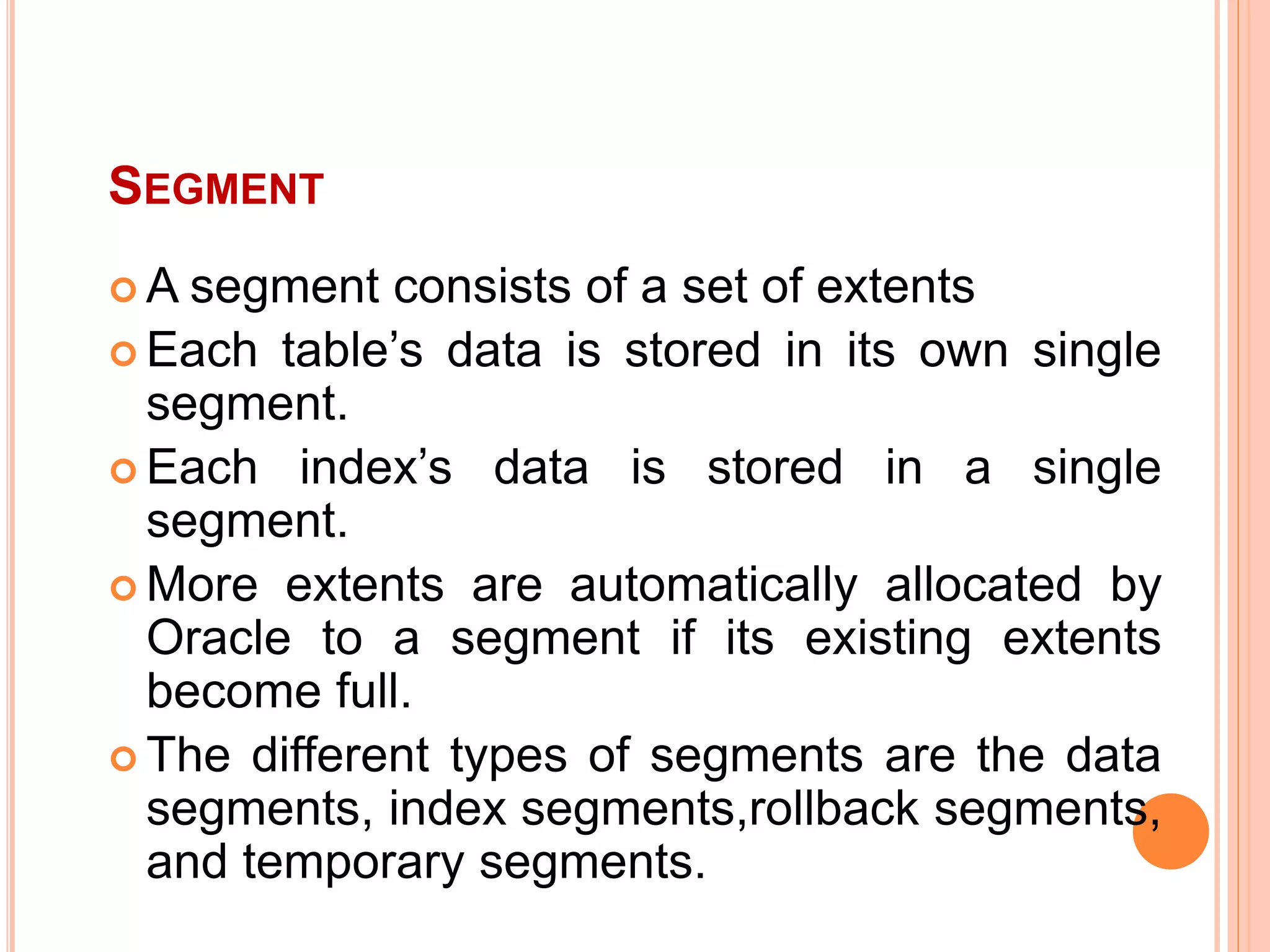 Introduction to Oracle Database | PPTX