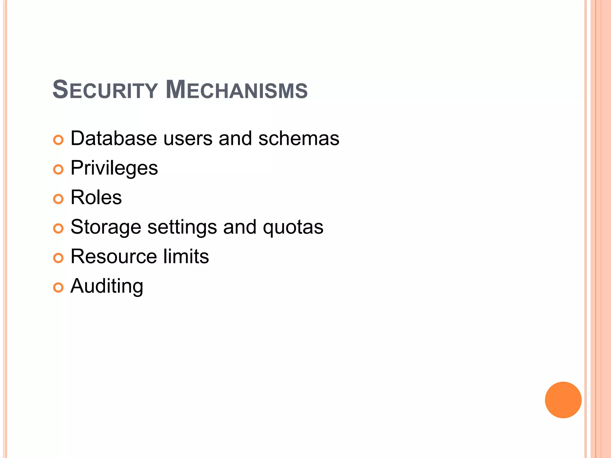 Introduction to Oracle Database | PPT