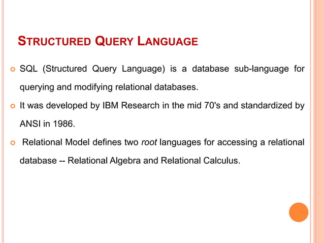 Introduction to Oracle Database | PPT
