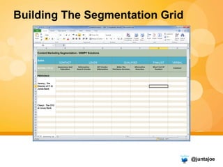 <ul><li>Building The Segmentation Grid </li></ul>