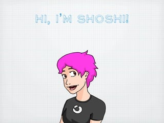 Hi, I’m Shoshi!
 