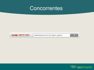 Concorrentes 
 
