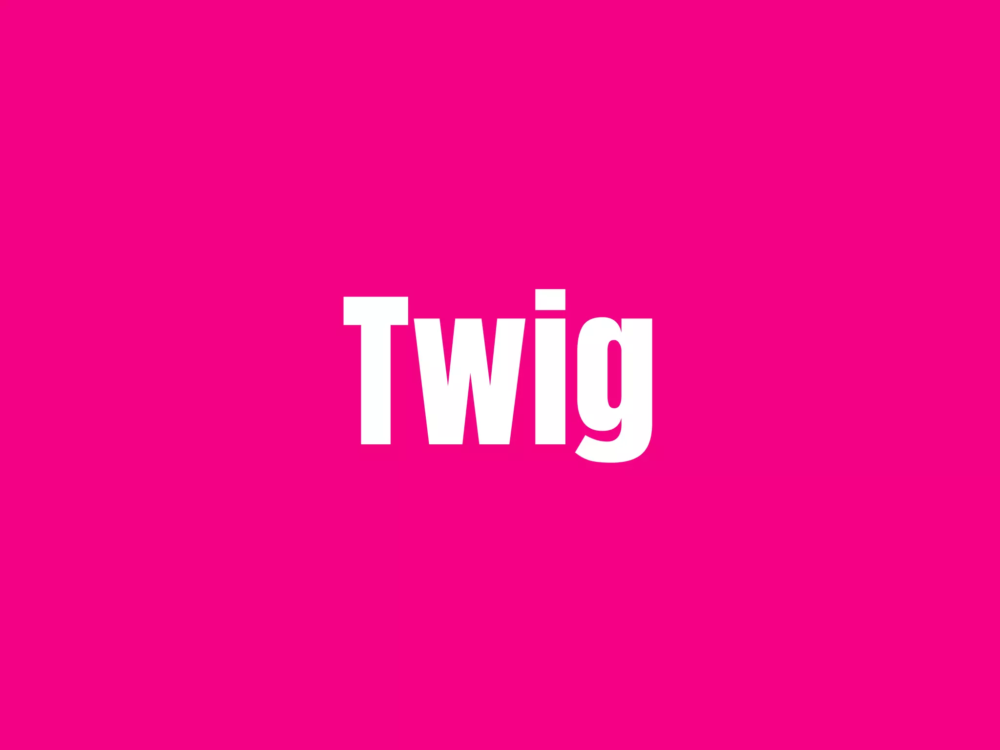 Twig
 