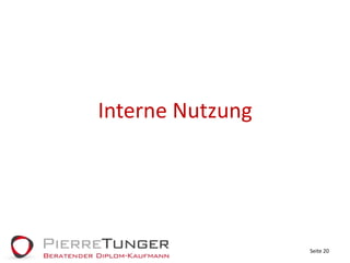 Interne NutzungSeite 20