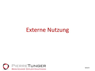 Externe NutzungSeite 8
