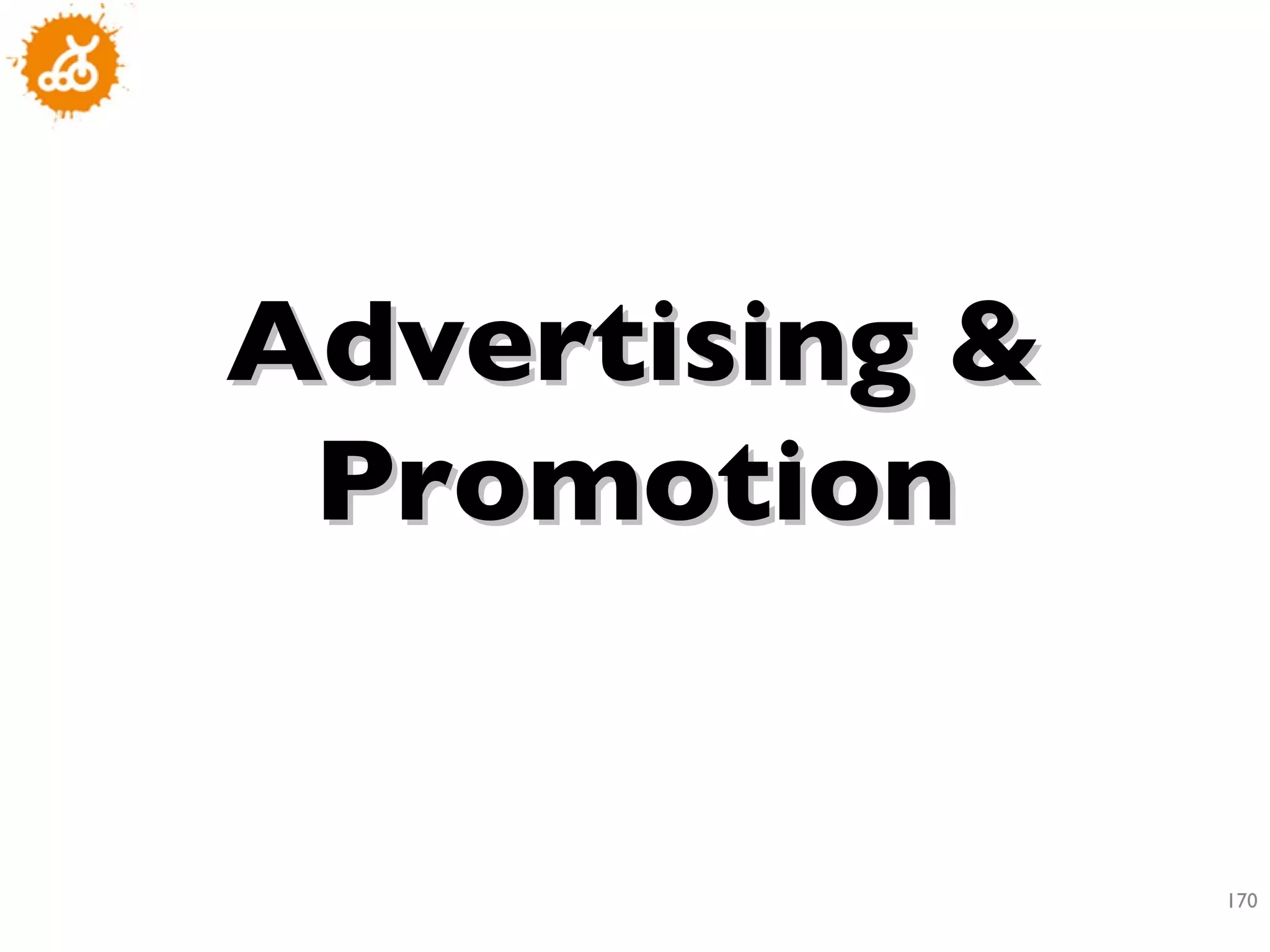 Advertising & Promotion 