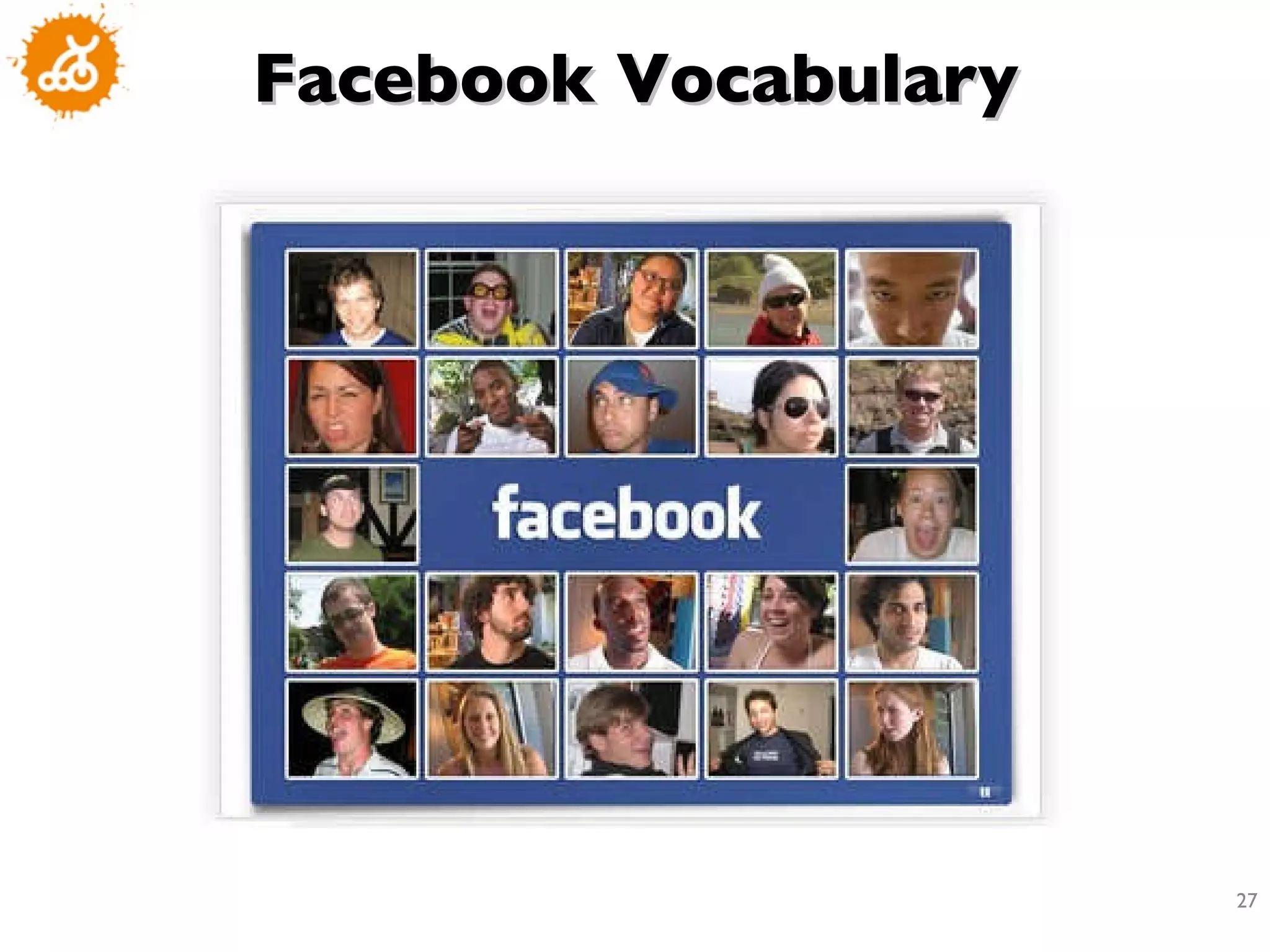 Facebook Vocabulary 