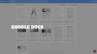 GOOGLE DOCS
 
