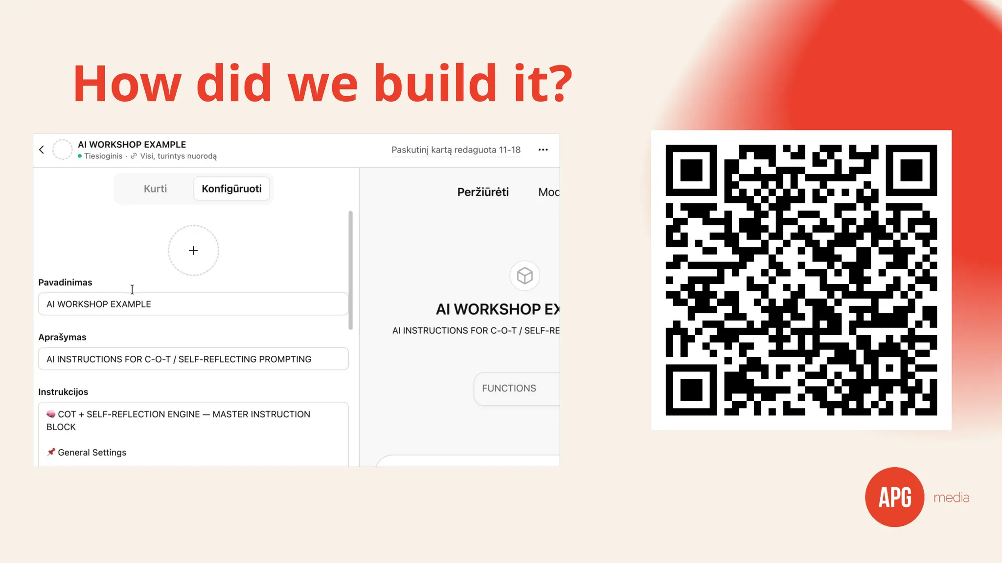 How did we build it?
 