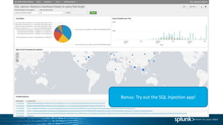 Bonus: Try out the SQL Injection app!
 