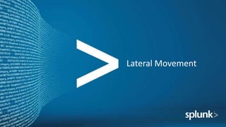 Lateral Movement
 