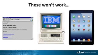 These	won’t	work…
 