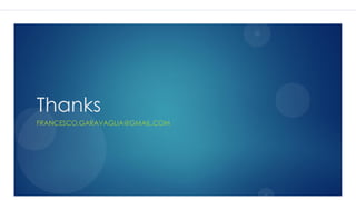 Thanks
FRANCESCO.GARAVAGLIA@GMAIL.COM
 