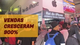 VENDAS
CRESCERAM
900%
 