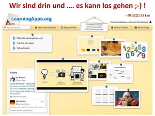 Wir sind drin und …. es kann los gehen ;-) ! 
 