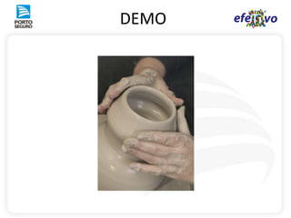 Deployment descriptor EJBejb-jar.xml (diretório DonateEJB/ejbModule/META-INF) imediatamente antes do tag </ejb-jar.xml> <assembly-descriptor>	<security-role>		<role-name>DMANAGERS_ROLE</role-name>	</security-role>	<security-role>		<role-name>DUSERS_ROLE</role-name>	</security-role>	<method-permission>		<role-name>DUSERS_ROLE</role-name>		<role-name>DMANAGERS_ROLE</role-name>		<method>		         <ejb-name>DonateBean</ejb-name>		         <method-name>donateToFund</method-name>		</method>	</method-permission></assembly-descriptor>Utilizar o editor de Segurança do RAD para auxilioSegurança Web declarativaImplementação de segurança declarativa com AnnotationLista de annotations Web@DeclareRoles@RunAs