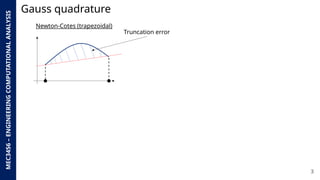 Advanced Numerical Integration Techniques: Gaussian and ...