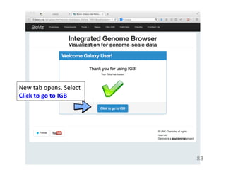 83	
  
New	
  tab	
  opens.	
  Select	
  
Click	
  to	
  go	
  to	
  IGB	
  	
  
 
