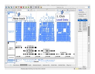 84	
  
New	
  track	
  
1.	
  Click	
  
Load	
  Data	
  
 