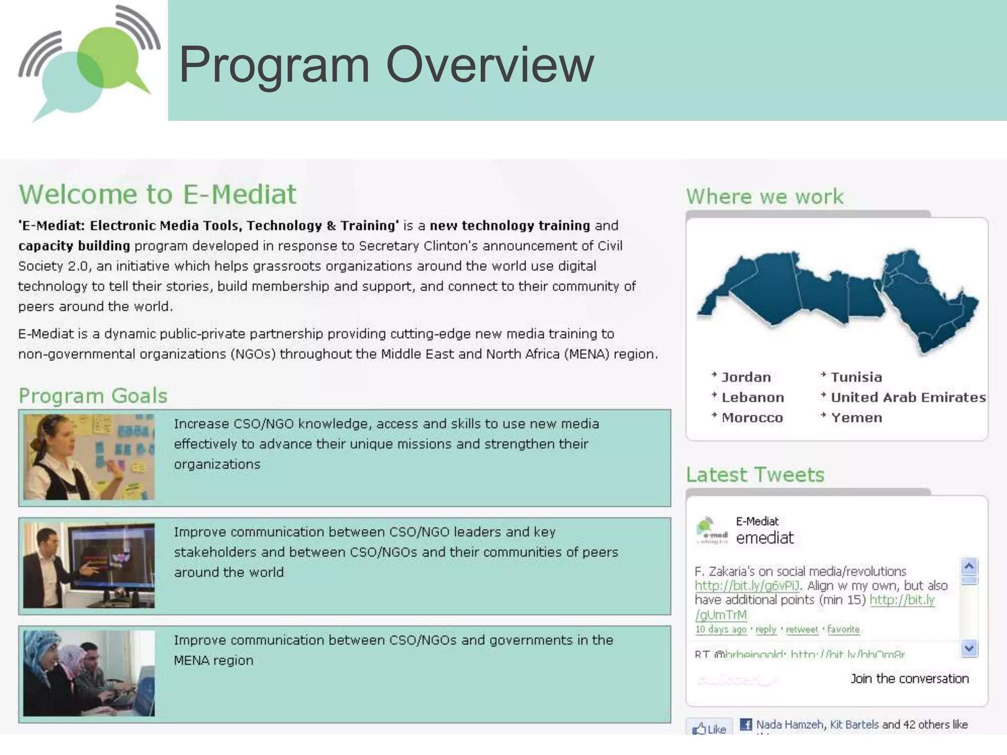 Wide range of skills and knowledge in the room