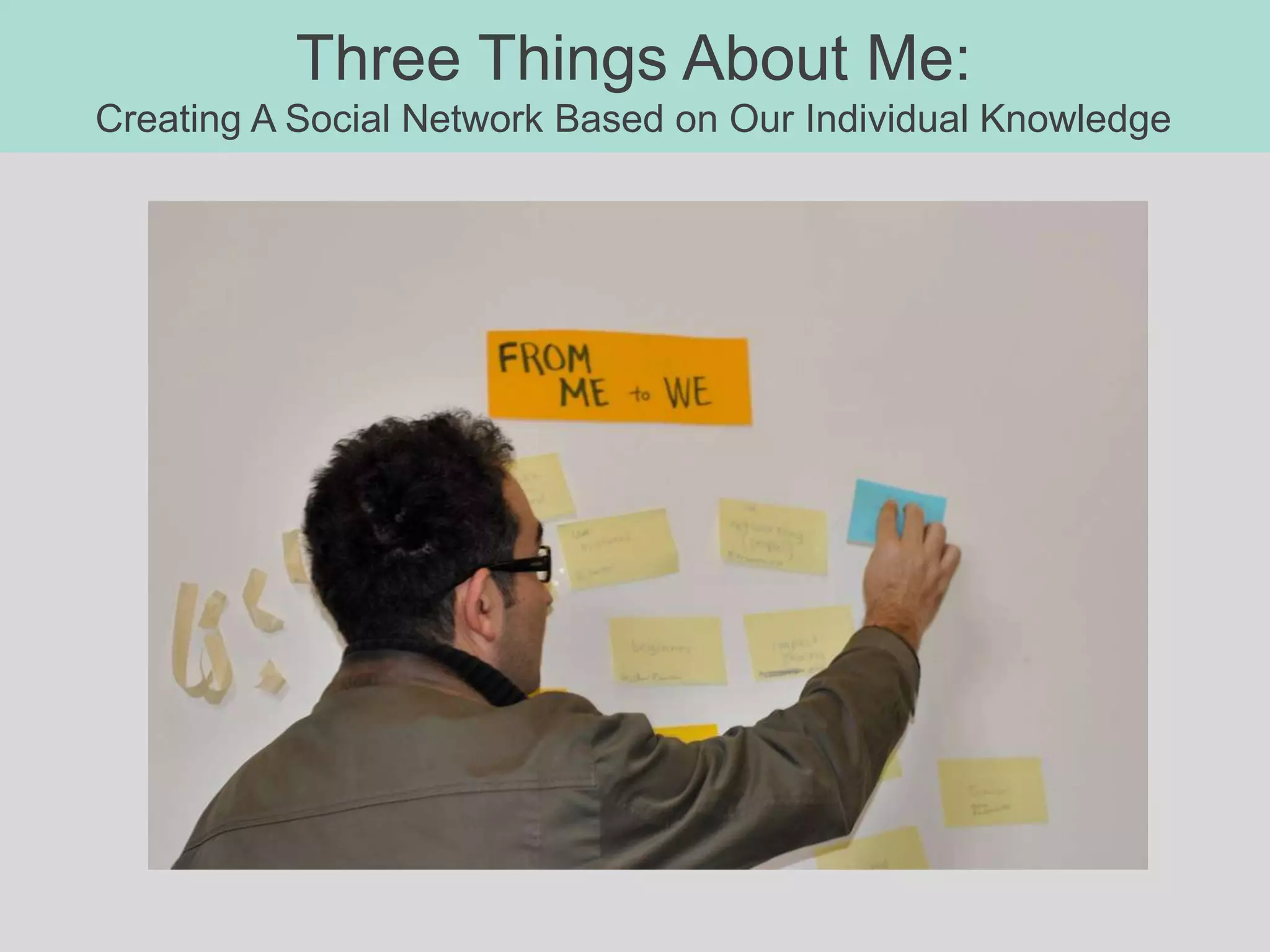 To have participants self-assess their current level of social media practice and understand the basic principles for success (Crawl, Walk, Run, Fly)